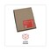 Universal One Extended Insert Indexes, Clear 5-TAB, Letter, Buff, 24 Sets/Box (20861)