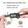 Tuokiy Replacement Heads for Flawless Gen 2, Double Ring, 6-Pack