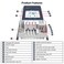 Epever 50A Mppt Solar Charge Controller 12V/24V/36V/48V Auto Max.PV 150V Input Negative Ground Solar Panel Charge Regulator with MT50 Remote Meter Temperature Sensor Rts & PC Communication Cable RS485