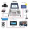Epever 50A Mppt Solar Charge Controller 12V/24V/36V/48V Auto Max.PV 150V Input Negative Ground Solar Panel Charge Regulator with MT50 Remote Meter Temperature Sensor Rts & PC Communication Cable RS485