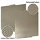 Retuxep Honeycomb+Carbon Fiber Pattern Etched Bambu Build Plate for Bambu Labs X1C/X1/X1E/P1P/P1S/A1 3D Pritner, Double Sided 0.5mm Flexible Sheet Spring Steel Plate for Bambu Lab 3D Printer 257X257MM