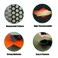 Retuxep Honeycomb+Carbon Fiber Pattern Etched Bambu Build Plate for Bambu Labs X1C/X1/X1E/P1P/P1S/A1 3D Pritner, Double Sided 0.5mm Flexible Sheet Spring Steel Plate for Bambu Lab 3D Printer 257X257MM