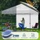 Mastercanopy 12X12 Pop up Canopy Sidewall Only 1-Pack White