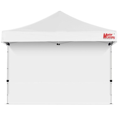 Mastercanopy 12X12 Pop up Canopy Sidewall Only 1-Pack White