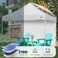 Mastercanopy 8X8 Pop up Canopy Sidewall Only 1-Pack White
