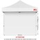 Mastercanopy 8X8 Pop up Canopy Sidewall Only 1-Pack White