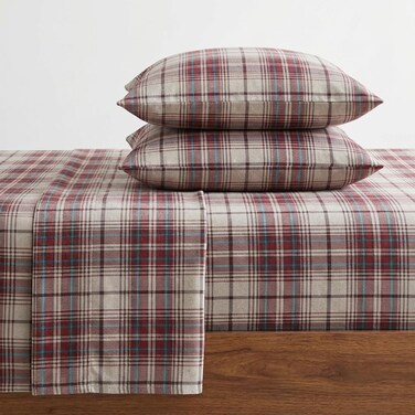 Eddie Bauer Twin Sheet Set with Fitted Sheet & Pillowcase