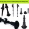 Monfasye Trekking Pole Tips, Rubber End Caps for Hiking Poles, 6 Pack