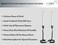 Rtzen Taper Blacksmith Candle Holders, Stylish Elegant, Black, 2 Pack Set