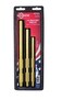 Mayhew Tools 67002 Brass Drift Punch, 5/8-16mm X 8", 1/2-13mm X 7" &amp; 3/8-10mm X 6