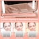 Mocado Travel Makeup Case with Mirror, Makeup Box with Brushes Divider