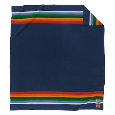 Pendleton National Park Blanket, 100% Wool Blanket, Iconic Park Stripes