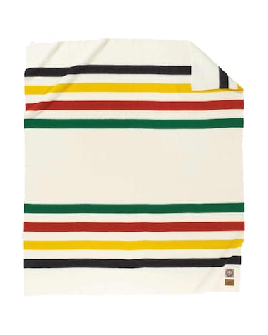 Pendleton National Park Blanket, 100% Wool Blanket, Iconic Park Stripes