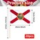Geodurn 20 Pack Handheld Florida Flags, Small Fl Sunshine State Flags on Sticks