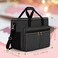 Luxja Large Craft Bag with Multiple Pockets, Black