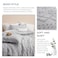 Bedsure Boho Tufted Light Grey Comforter Set, Farmhouse-Style Bedding Queen