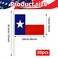 Geodurn 20 Pack Handheld Texas Flags, Small Tx Lone Star Pride Mini Flags on Sticks