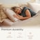 Threadmill 1000 Thread Count Supima Cotton Calking Sheet Set, Sateen, Beige