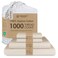 Threadmill 1000 Thread Count Supima Cotton Calking Sheet Set, Sateen, Beige
