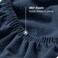 Bare Home Flannel Fitted Bottom Sheet 100% Cotton (Full, Dark Blue)