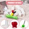 NEETUE 141PCS Eyelash Glue Nozzle Replacement Kit, Eyelash Bottle Pins