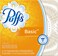 Puffs Basic Facial Tissues; 64 Count; 1 Cube Box (64 Tissues in Box) (