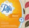 Puffs Basic Facial Tissues; 64 Count; 1 Cube Box (64 Tissues in Box) (