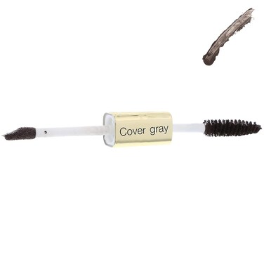 Cover Your Gray 2-IN-1 Mascara Wand and Sponge Tip Applicator - Medium Brown