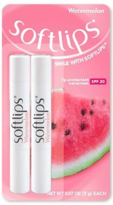 Softlips Watermelon Lip Protectant/Sunscreen 0.07 Oz By