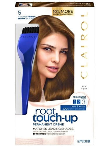 Clairol Nice 'N Easy Root Touch-up 005 Medium Brown 1 Kit (Pack of 2)