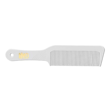 Md Flat Top Combs for Barbers and Stylists (White)