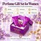 Versace Dylan Purple for Women 3 Piece Set Includes: 0.17 Oz Eau De Parfum + 0.8 Oz Perfumed Bath Shower Gel + 0.8 Oz Perfumed Body Lotion