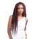 Bobbi boss Infusion Human Hair Curl Crochet Braid Deep Curl Boho Box Braid 24" (1-Pack, 4 Medium Brown)