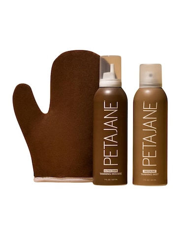 Peta Jane Ultra Dark Self Tanner Mousse, Applicator Mitt & Mist Bundle