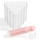 Salbsever 10 Pcs Empty Lip Balm Tubes, 5G Tubes Empty, Clear Plastic Rotatable Containers for Diy Lipstick, Perfume Balm and Gift Making