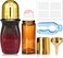 Orvexila 2 Pack Rose Quartz Essential Oils Roller Bottles, Empty Leakproof