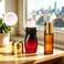 Orvexila 2 Pack Rose Quartz Essential Oils Roller Bottles, Empty Leakproof