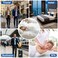 Breenhill 4 Pack Disposable Bed Sheets Fitted Sheet King Size