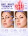 Miceylive pro 4D Wireless Red Light Therapy Mask, Fda-Cleared Blue Light Mask for Acne