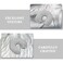 Cabilock 50 Disposable U-Shaped Pillow Covers, Thickened Nonwoven Pillowcases, White