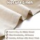 GliCraft 6 Pack Linen Massage Face Cradle Covers Standard Crescent Fit