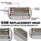 Trah 94M Series 9 Pro Replacement Shaver Head for Braun S9 Pro