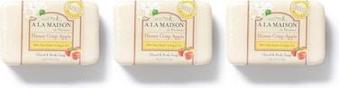 A la maison Honeycrisp Bar Soap, Natural Moisturizing Hand Soaps
