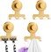 Doodlream 4PCS Suction Cup Razor Holder for Shower Wall, Bathroom Hooks