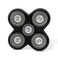 Mishave 5 Blade Head Shaver Replacement Heads Compatible with Skull Shaver Pitbull
