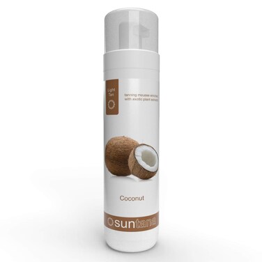 Suntana Coconut Fragranced 8% Sunless Self Tanning Mousse - Light to Medium Tan
