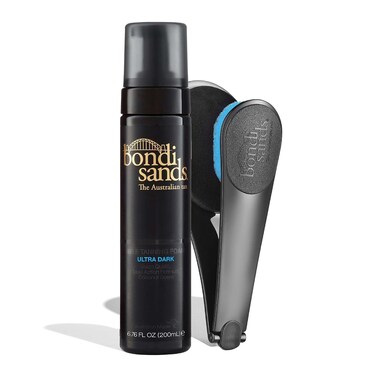 Bondi Sands Ultra Dark Self Tanning Foam + Back Applicator Includes Lightweight Foam and 1 Back Applicator with 3 Replacement Pads ( 38 Value)