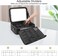 Chomeiu Large Makeup Bag with LED Mirror, Make up Case with Shoulder Strap