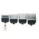 Shyeeh Clipper Guide Combs - 3MM, 6MM, 9MM, 12MM, (Pack of 4)