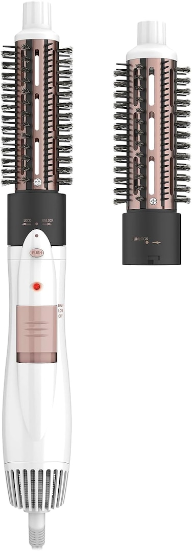 Conair Thermal Brush Set, Double Ceramic, Interchangeable, 1.25" &amp; 1.5